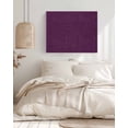 thumbnail image 3 of Purple Burlap Texture Wall Art for Living Room,Canvas Picture Wall Decor for Bathroom Bedroom,Farmhouse Vintage Purple Painting Artwork for Office Kitchen Hallway Dining Room Home Decorations 24"x32", 3 of 8