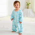 thumbnail image 3 of Ropa de dormir para bebé Niño con cremallera Macarena Suave 1-2T 3-4T, 3 of 8