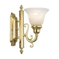 thumbnail image 3 of Livex Lighting French Regency Bath Light in Polished Brass, 3 of 11
