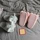 thumbnail image 5 of Cartoon Winter Slippers Kawaii Koala Plush Shoes Soft Sole Warm Flat Home Cotton Casual Shoes Couples Non-slip Pink Grey, 5 of 5