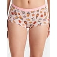 thumbnail image 2 of Way to Celebrate Women's Boyshort Panties, 3-Pack, Sizes S-XXL, 2 of 6