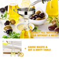 thumbnail image 6 of Hariumiu Stainless Steel Wide Mouth Wine Oil Honey Funnel Detachable Strainer Filter Tool-14cm, 6 of 7