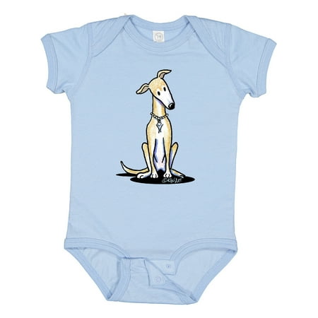 

Inktastic Curious Greyhound Gift Baby Boy or Baby Girl Bodysuit