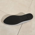 thumbnail image 6 of Silver Womens Casual Breathable Cloth Solid Color Flat Shoes Round Toe Slip On 2026 Spring Summer Lightweight Comfortable Daily Walk Soft, 6 of 9