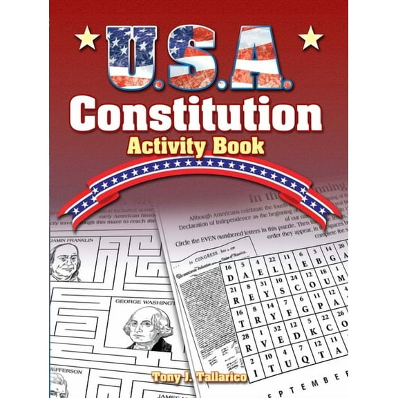 Dover Kids Activity Books: U.S.A. U.S.A. Constitution Activity Book, (Paperback)