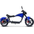 thumbnail image 2 of MotoTec Raven 60v 30ah 2500w Lithium Electric Scooter Blue, 2 of 4