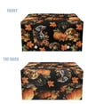 thumbnail image 4 of Psesaysky Tissue Box Cover Rectangle PU Leather, Thanksgiving Dachshund Pumpkin Tissue Box Holder, Waterproof Decorative Cover for Bathroom Toilet Bedroom Living Room Table Desk Office, 4 of 7