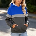thumbnail image 2 of Ashirexll Girls Hoodies Colorblock Hooded Long Sleeve Sweatshirt for Big Kids Outdoor Layer 3-14 Years, 2 of 6