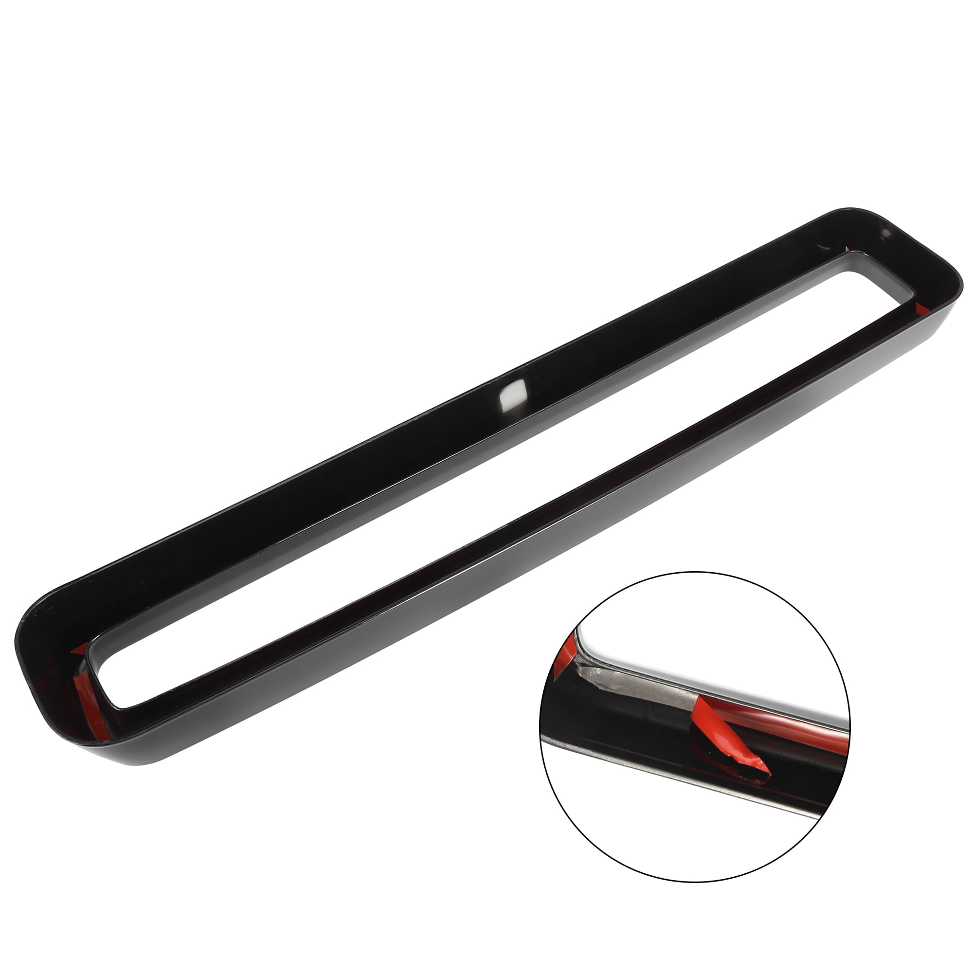 Unique Bargains 1 Set Black Front Grill Insets Trim Cover for Dodge Challenger 2015-2020