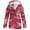-A-Red50, variant on Women Simple Anoraks Camouflage Print Long Sleeve Hooded Plush Coat Zipper Athletic Long Windbreaker With Pockets Design Durable Soft Fabric