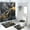 Pattern-2, variant on Abstract Gold White Marble Shower Curtain Set Modern Crack Luxury Texture with Non-Slip Rugs, Toilet Lid Cover and Bath Mat, Durable and Waterproof, for Bathroom Decor Set, 72x72 Inch