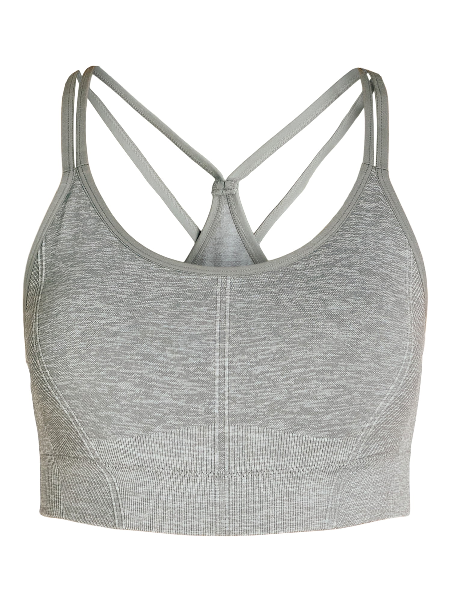 Avia Women's Low Impact Strappy Keyhole Sports Bra, 2-Pack, Sizes S-XXXL