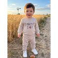 thumbnail image 4 of Toddler Baby Boy Football Outfit Game Day Pullover Sweatshirt Pants 3 6 12 18 24 Months 2T 3T 4T, 4 of 7
