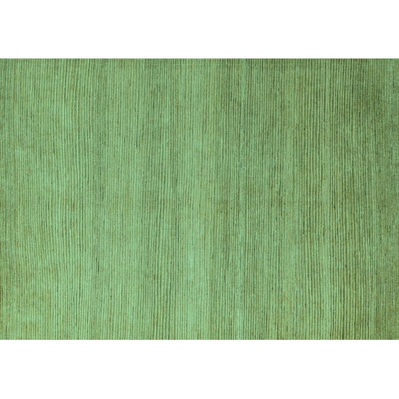 Ahgly Company Indoor Rectangle Abstract Turquoise Blue Modern Area Rugs, 5' x 7'