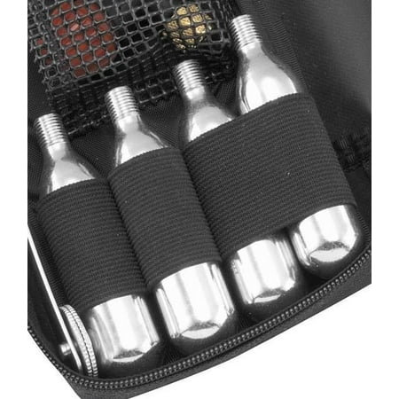Co2 Tube - BikeMaster YPCO2-4TR 16g Threaded CO2 Cartridges for Tire and Tube Flat Repair Kit