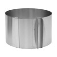 thumbnail image 1 of Telescopic Mousse Ring Baking Cake 6-12 Inch Adjustable Mould Tools Stainless Steel Round Bakeware Self-Assembly Pastry height/8.5cm, 1 of 9