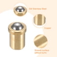 thumbnail image 3 of 10Pcs 304 Stainless Steel Ball Plunger, 2mm Dia. Ball Catch Latch Smooth Push Fit Spring Plunger Precision Positioning End Force 8N for Mechanical Devices, Furniture (3x5mm), 3 of 6