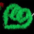 thumbnail image 3 of Wosthever 5 piezas de plumas de Navidad, tira de cinta colorida, árbol de Navidad, penacho Artificial, adorno DIY para decoración del banquete Decoración del hogar Verde, 3 of 6