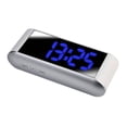 thumbnail image 4 of Dalazy Alarm Clock Multifunction Digital Electronic Clock 12H 24H LED Display Home Decor Mirror Alarm with Temperature, 4 of 6