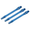 thumbnail image 1 of Ejes de dardos Uxcell de 48 mm, tallas medianas con rosca 2BA, varillas de dardos de aluminio - Paquete de 3 (Azul cielo), 1 of 5
