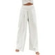 thumbnail image 1 of Pantalones de verano para mujer, pantalones casuales holgados de cintura alta y pierna ancha a la moda para mujer (XL), 1 of 5
