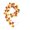 B, variant on Voglyf Artificial Fall Maple Leaf Garland, Hanging Autumn Vine Floral Swag, Yellow Leaves Decorative Garland For Thanksgiving Halloween Wedding Party Indoor Home Fireplace Wall Decor(68.9 In,A)
