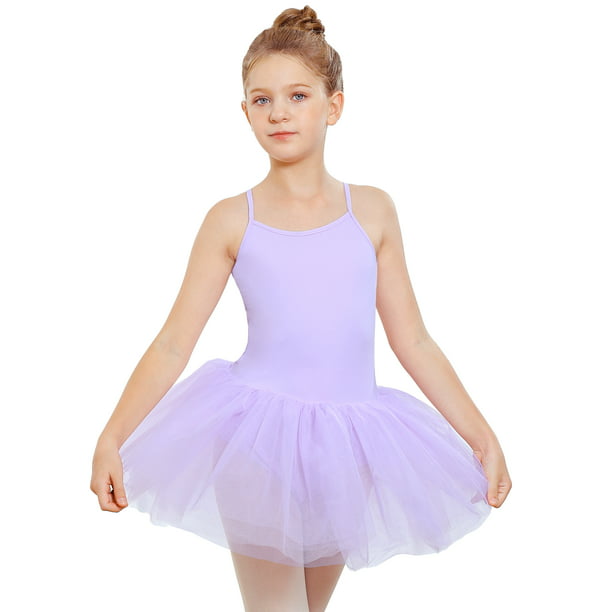Kyst band Modig Stelle Girl's Sleeveless Ballet Tutu Dress Toddler Camisole Skirted Leotard  Classic Ballerina Dress Outfit Gymnastics Dance Dresses,2-7Y - Walmart.com