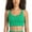 Army Green, variant on SWSMCLT Women's Workout Top Yoga Sports Bra Running Wireless Trendy Bras Push Up Fitted Crop Summer Supportive Grey 10