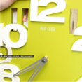 thumbnail image 4 of Reloj de pared Perfecl 3D 12 pulgadas Verde, 4 of 8