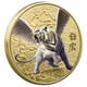 thumbnail image 1 of Monedas de Hierro Chapeadas en Oro VentDepot CoinWhiteTiger 1Pza Pinzón Rosa 4cm Espesor 3mm, 1 of 4