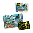 thumbnail image 3 of The Learning Journey Puzzle Doubles! - Glow in the Dark Sea Life: 100 Pcs, 3 of 7