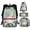Axolotl, variant on Axolotl Bookbag with Lunch Box for Girls 5-6 Mushroom Backpack and Lunch Bag Pencil Case Water Bottle Cover Cute School Bags for Kids 2nd Grade Middle School Book Bag Set of 4, Green