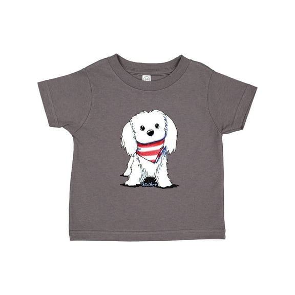 Inktastic Maltese First Mate Boys or Girls Toddler T-Shirt