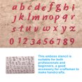 thumbnail image 3 of Embossing Die Mold Letter Scrapbooking Craft Manual Paper Card Making Stamper Household Craftsman Stencil Album Mould, 3 of 8