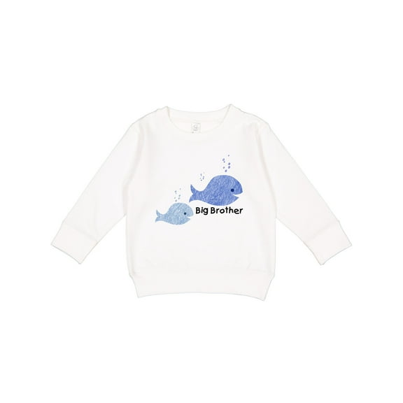 Inktastic Big Brother with Lil' Brother Toddler Sweatshirt
