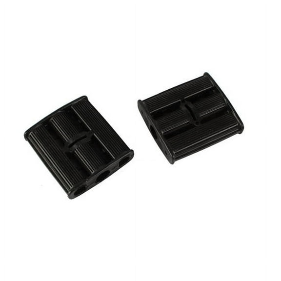 Pedal Car Parts, AMF Black Plastic Foot Pedals
