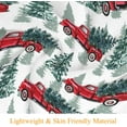 thumbnail image 3 of Christmas Throw Blankets Country Rustic Red Truck with Christmas Tree Throw Blanket Soft Warm Cozy Flannel Blanket for Bedroom Living Rooms Couch Sofa Bed Home Decor 40x50 Inch, 3 of 6