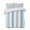 Blue, variant on Quilts Queen Size, Black Grey Stripe Soft Comforter Bedding Set for Bed, Modern Farmhouse Vertical Striped Lightweight Quilted Bedspread with Pillow Cover(2 Pieces) for All Season, 90x96 Inch