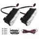 thumbnail image 3 of Riwesomey 2 uds luces LED impermeables para coche de alta potencia con lente DC 12V 6000K 6 luces LED para coche accesorios Bombillas para automóviles, 3 of 8