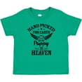thumbnail image 3 of Inktastic Handpicked for Earth by My Pappy in Heaven with Angel Wings Boys or Girls Baby T-Shirt, 3 of 5