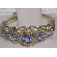 thumbnail image 4 of LBG 14k Yellow Gold Natural Tanzanite Womens Promise Ring - Size 5.5, 4 of 4