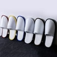 thumbnail image 4 of 10 Pairs Hotel Slippers Anti-slip Breathable Close Toe Disposable Type Guest SPA, 4 of 5