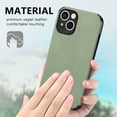 thumbnail image 2 of Compatible with iPhone 13 Mini Case,Cute Woven Pattern Case for Women Men,Bumper,Soft Shockproof Camera Protection Phone Case TPU Anti-Bump Silicone Wireless Charging Case for iPhone 13 Mini,Green, 2 of 8