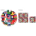 thumbnail image 1 of WUSUOWEI 30PCS International World Flags 10 Plates,20 Tissues,Around The World,Globe Party Tableware,Cake Dessert Dinner Tableware,Tableware Decorations for Travel Trip,Party Supplies, 1 of 9