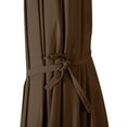 thumbnail image 7 of WestinTrends Paolo 9 Ft Patio Umbrella with Base Included, Market Table Umbrella with 20 Inch Fillable Bronze Round Base, Coffee, 7 of 7