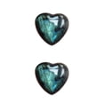 thumbnail image 4 of braveheart Moonstone Heart Shaped Palm Stone - Wide Application For Meditation And Suitable For DIY 2Set, 4 of 6