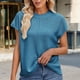 thumbnail image 5 of Fiudx Ofertas de La Semana Suéter Informal de Manga Corta con Hombros Descubiertos y Manga Corta con Cuello Redondo a La Moda para Mujer, 5 of 7