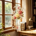 thumbnail image 5 of Clearance! Suncatcher Window Hanging Ornament Floral Butterfly Acrylic Wind Chime with Crystal Pendant for Home Bedroom Living Room Window Garden Boho Wall Art Decor, 5 of 7
