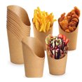thumbnail image 4 of Tasses à Apéritif, 50 Pcs Porte-Frites à Ouverture Oblique pour Fête, 4 of 8