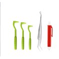 thumbnail image 1 of Juego de pinzas para limpieza de mascotas, pinzas para garrapatas, pinzas para piojos de perros, pinzas para quitar piojos, pinzas para garrapatas y pulgas, pinzas para rasguños de mascotas, 1 of 5